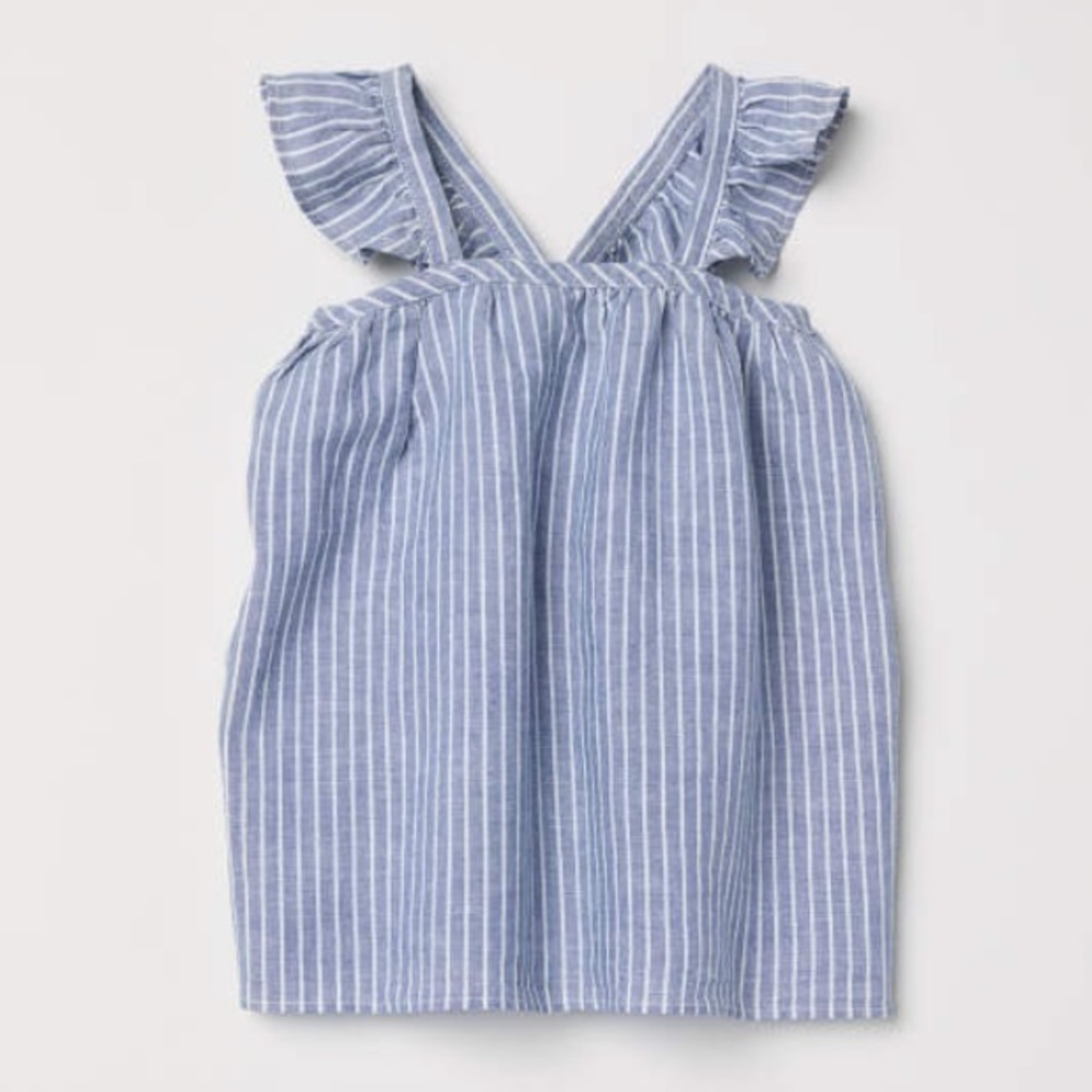 H&M Girls dress and puff pants NWT